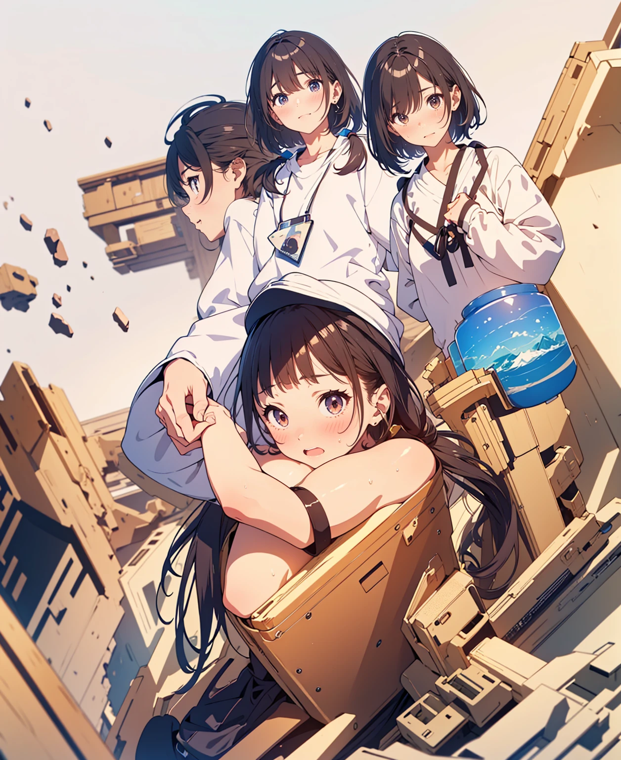(Highly detailed CG Unity 8k wallpaper), (masterpiece), (Highest quality), (Super detailed), (Best illustrations), (Best Shadow), (Absurd),
BREAK
girl, Sweat, vapor, Mid-chest, Embarrassing, shy, View your viewers, Komoshuai, short hair, Browsing Caution,