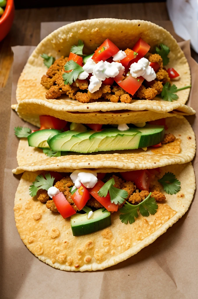 Veg crispy taco