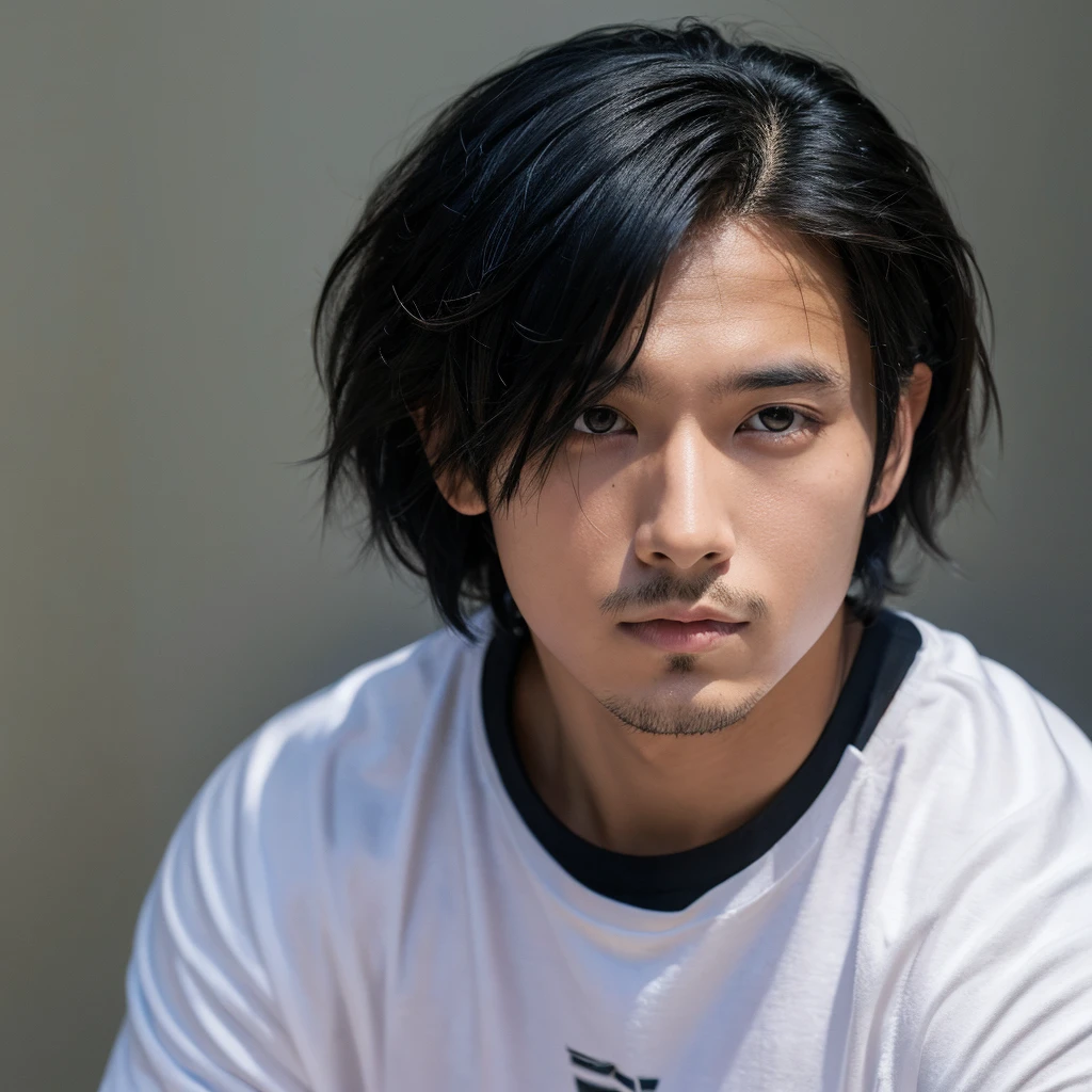 Boy hair black