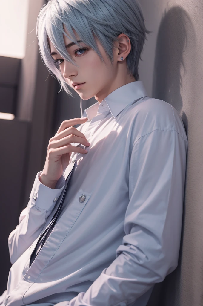 Anime boy with Diamond Diamante's upper right arm and Flame's upper left arm. Crystal back and ice legs.