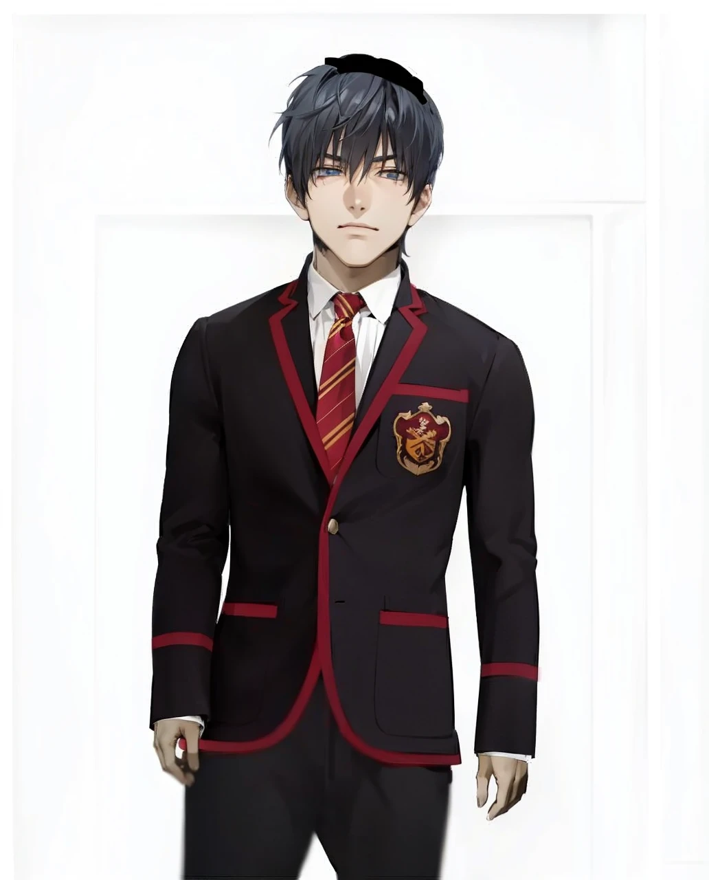 Boy, Handsome, Anime Style