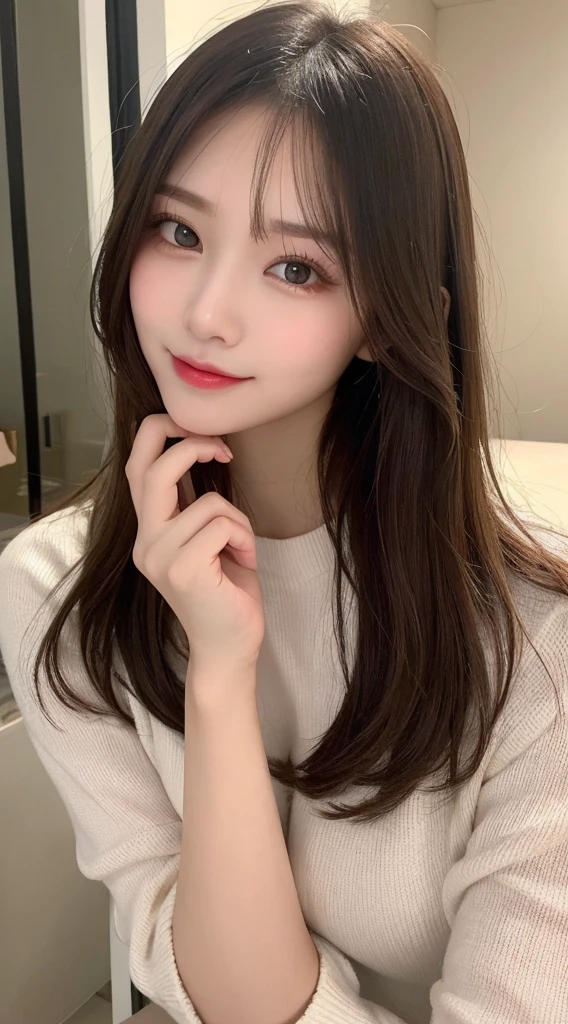Tabletop, Highest quality, shape, Very detailed, finely, High resolution, 8k wallpaper, 完璧なダイナミックな構shape, Beautiful and exquisite, Nice spring clothes,Beautiful straight hair,Small breasts,Natural color lip, 20-year-old girl、cute、Always blur the background,Perfect and beautiful face,Beautiful and dense face、Slim face and figure,Big eyes、Putting on gal makeup,Actual Photos(Best image quality)、Sexy Face、Fashion model posing、Full Body Shot、smile、Change pose randomly、Randomly change the shooting angle and position、Summer Fashion