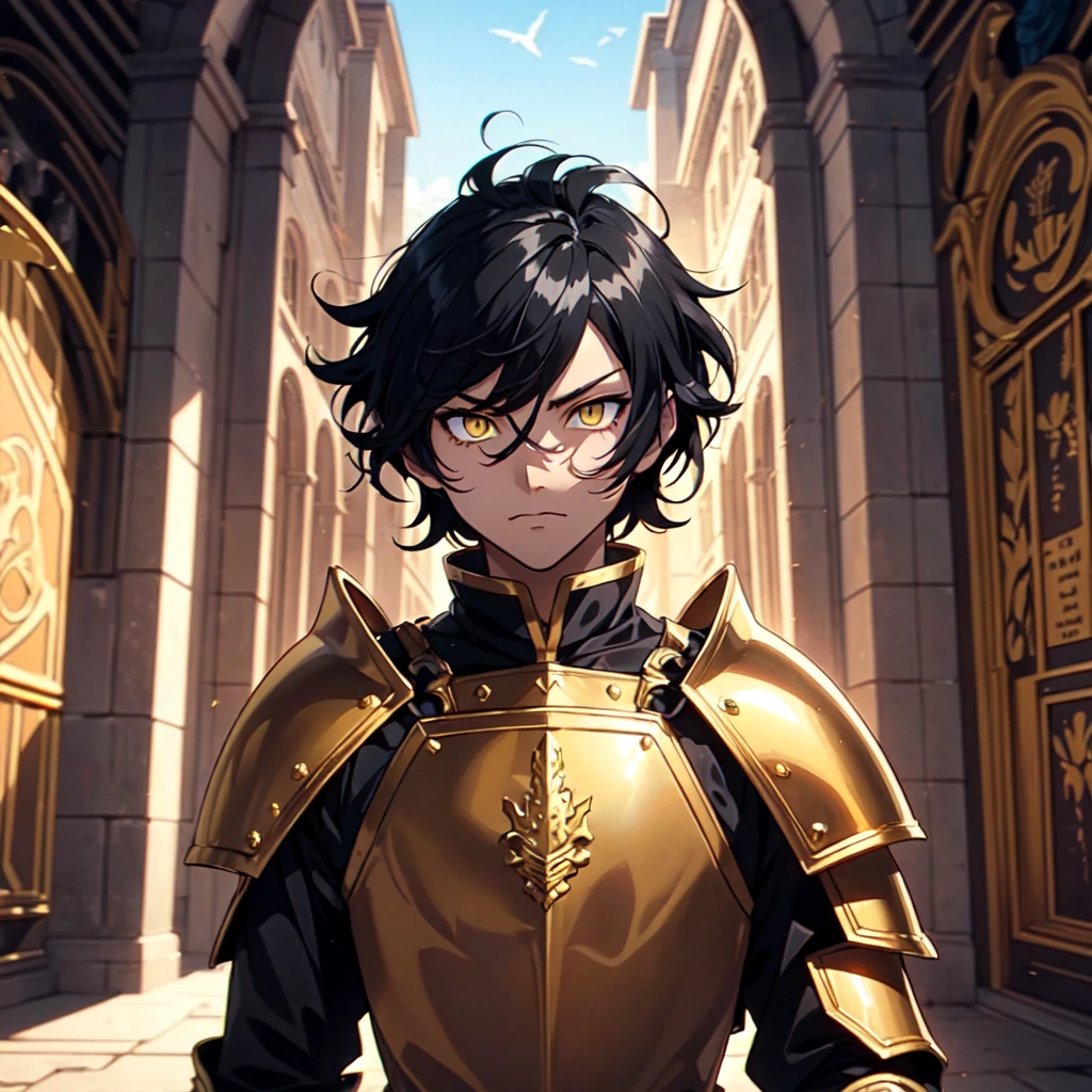 128K Ultra High Definition,
128K Ultra High Quality,
128K Ultra High Resolution,
Best Definition,
Best Quality,
Best Resolution,
Perfectly Detailed,
Perfectly Designed,
Extremely Detailed,
Extremely Designed,
Hyper Detailed,
Hyper Definition,
Hyper Quality,
Hyper Resolution,
Masterpiece,
(((Anime))),
Body Shot,
(((Boy))),
Handsome,
Muscular Body,
(((Black Mid Hair))),
(((Yellow Eyes))),
(((Gold Warlord Armor))),
(((Inside Of Medieval Royal Palace Background Scenery))),