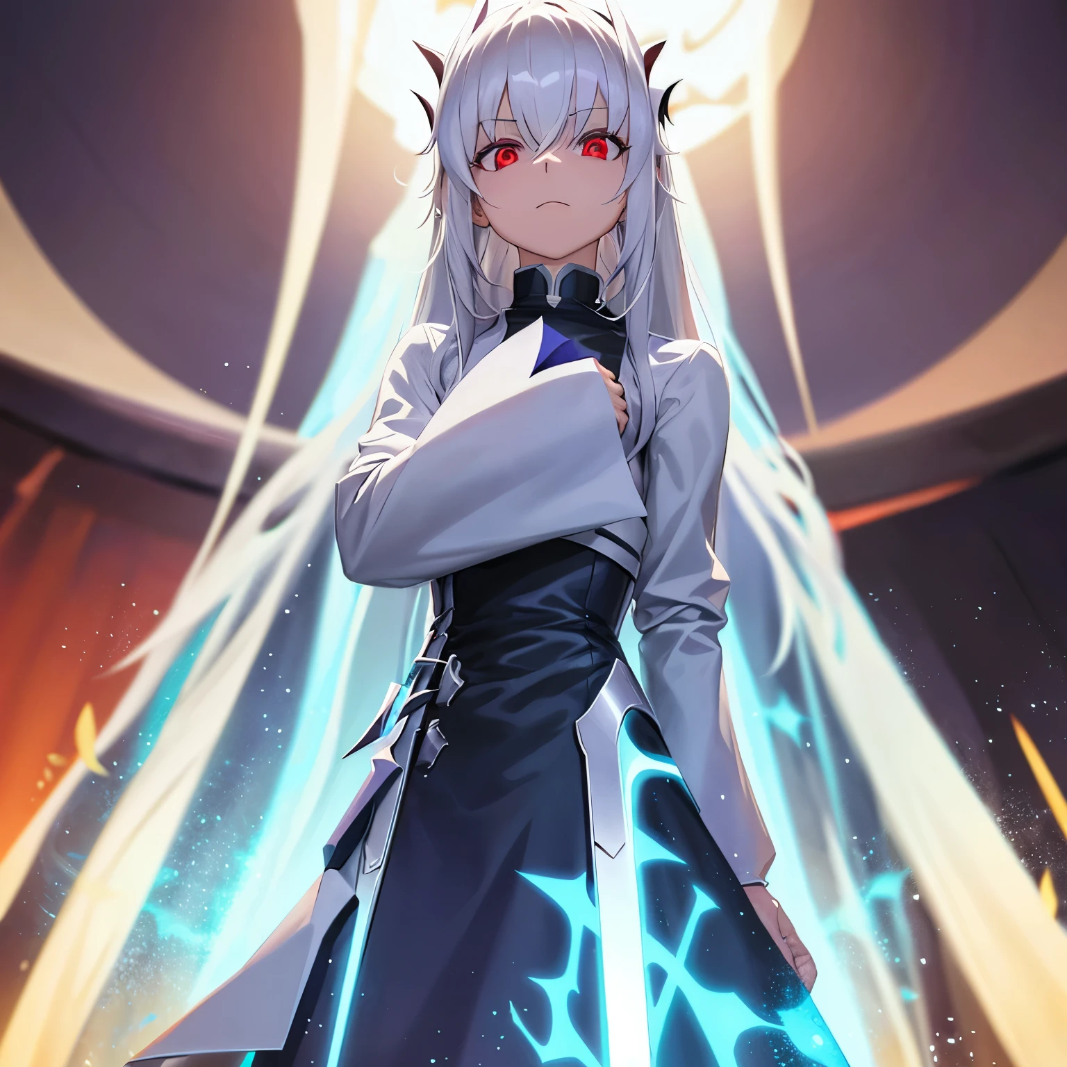 Vector, a former level 5 esper, once tried to pass the experiment to level 6, but in the end he lost all his strength, appearance, long white hair, red eyes, looks like Acceliator, the ability to Create Vectors.