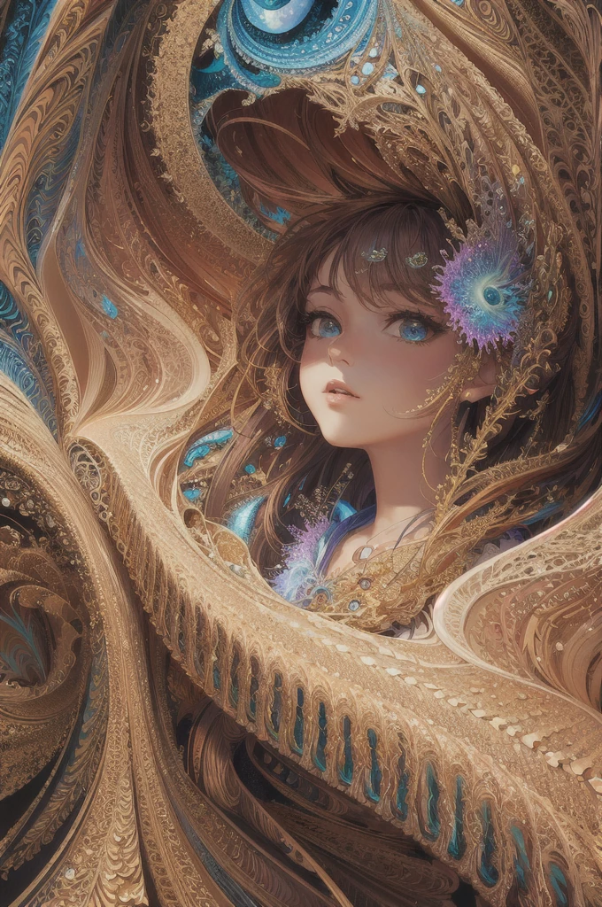 (masterpiece, top quality, best quality, official art, beautiful and aesthetic:1.3), (1girl:1.3), extreme detailed,(fractal art:1.3),colorful