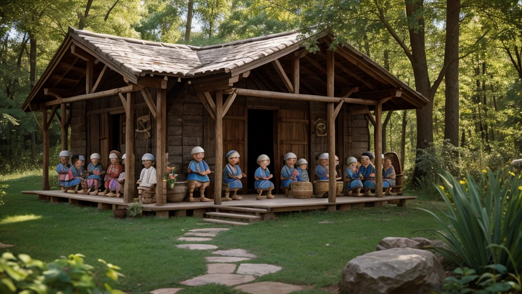 50 villagers,hd photo