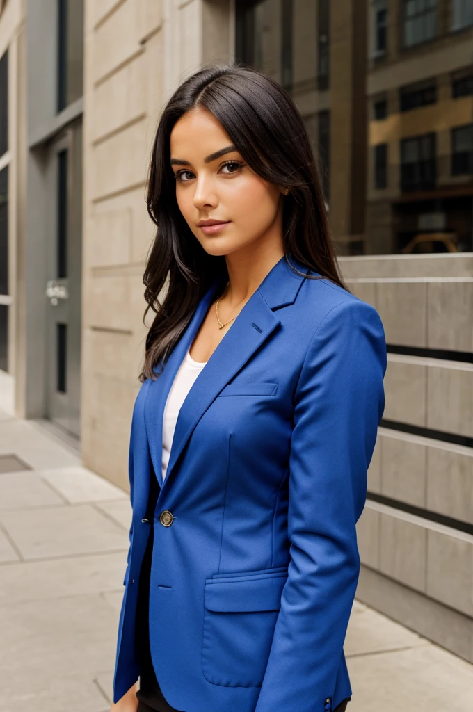 Professional in blazer