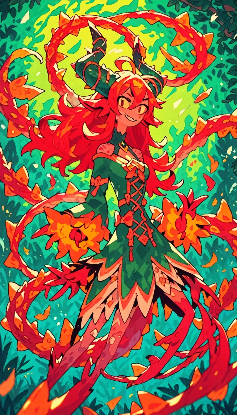 Best quality, Super detailed illustration, Warm colors, perfect lighting, perfect detail ,Cute sea monster girl