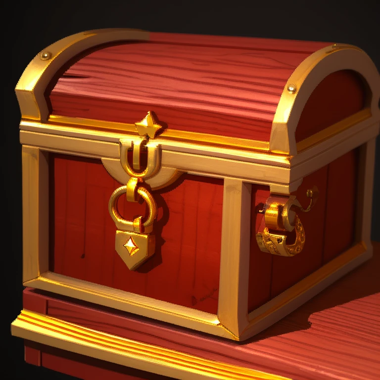 detailed ornate treasure chest, polished mahogany box, gold filigree and gemstones, sparkling stars, intricate design, elegant opulent, dramatic lighting, photorealistic, 8k, high quality, artstation, studio lighting, physically-based rendering, hyperrealistic, ultra-detailed