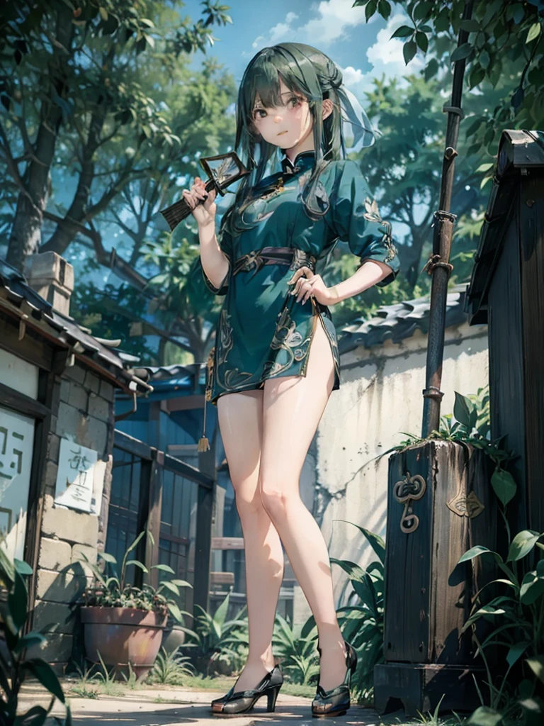 (A land full of slime moss stagnant water and insects:1.1), 1girl, masterpiece, best quality, (photorealistic:1.4), full body shot, medium breasts, a photo of a beautiful woman, (from below:1.2), evening, skinny, athletic, white hair, razor cut, detailed face, <lora:add_detail:0.8>, (underboob:1.2), cropped hoodie, cropped hoodie underboob, <lora:cropped_hoodie_underboob:1>