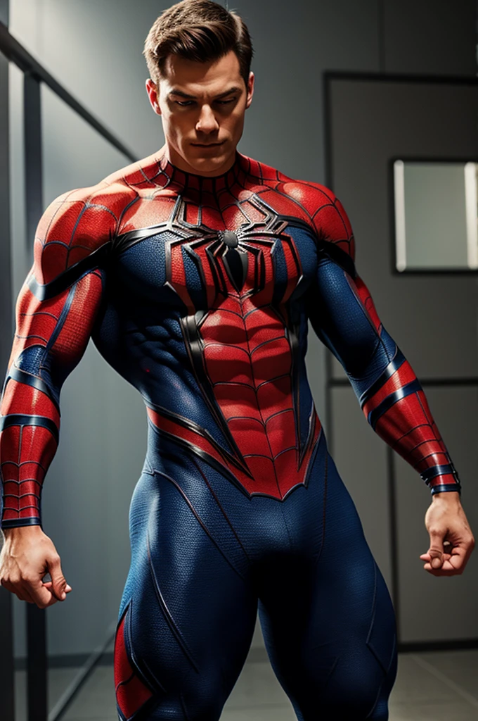 Muscular spider man