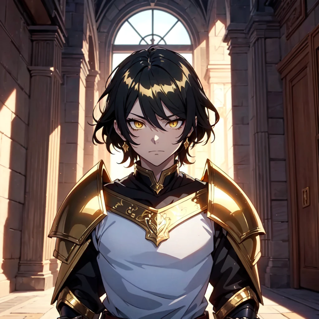 128K Ultra High Definition,
128K Ultra High Quality,
128K Ultra High Resolution,
Best Definition,
Best Quality,
Best Resolution,
Perfectly Detailed,
Perfectly Designed,
Extremely Detailed,
Extremely Designed,
Hyper Detailed,
Hyper Definition,
Hyper Quality,
Hyper Resolution,
Masterpiece,
(((Anime))),
Body Shot,
(((Boy))),
Handsome,
Muscular Body,
(((Black Mid Hair))),
(((Yellow Eyes))),
(((Gold Warlord Armor))),
(((Inside Of Medieval Royal Palace Background Scenery))),