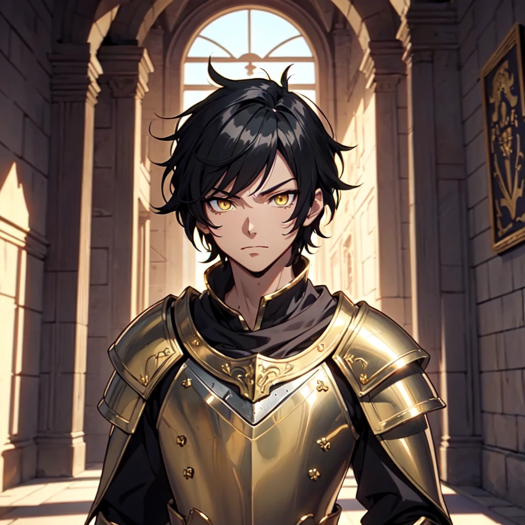 128K Ultra High Definition,
128K Ultra High Quality,
128K Ultra High Resolution,
Best Definition,
Best Quality,
Best Resolution,
Perfectly Detailed,
Perfectly Designed,
Extremely Detailed,
Extremely Designed,
Hyper Detailed,
Hyper Definition,
Hyper Quality,
Hyper Resolution,
Masterpiece,
(((Anime))),
Body Shot,
(((Boy))),
Handsome,
Muscular Body,
(((Black Mid Hair))),
(((Yellow Eyes))),
(((Gold Warlord Armor))),
(((Inside Of Medieval Royal Palace Background Scenery))),