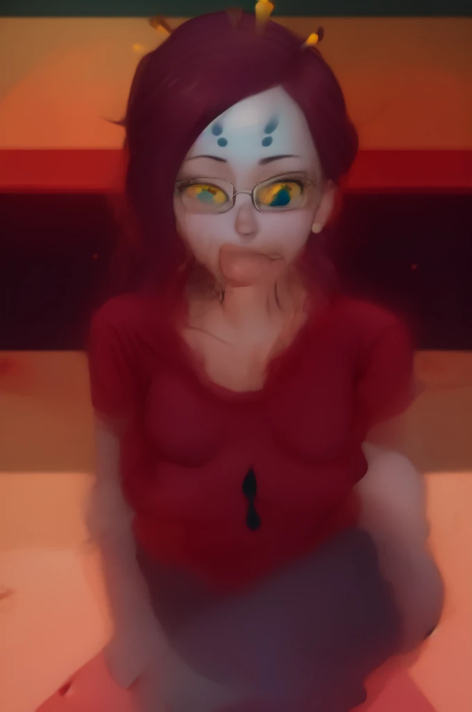 masterpiece, best quality, unity mature female, curvy, colored skin, blue skin, antennae, purple hair, long hair, yellow sclera, glasses, jewelry, earrings, necklace, suit, two-handed burger eating, burger, happy, sitting, booth seating, pov, upper body, table, restaurant, fast food, nude, solo, lying on back, legs spread, pussy, anus, nipples, navel, looking at viewer, score_9, score_8_up, score_7_up, score_6_up, score_5_up, score_4_up, (mother and dad:1.5) ((both having sex)) ((standing and carrying sex position))