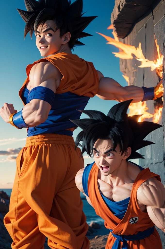 Goku proud