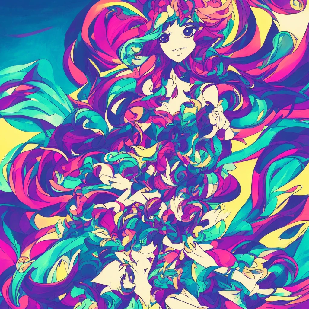 A cute demon girl in a modern contemporary art style, enjoying pop culture with her adorable demon companions. The scene is vibrant and colorful, with the demon girl depicted using softer color contrasts and smooth gradients to define her features. She has large, expressive eyes, a playful smile, and stylish, trendy clothing. Her demon companions are small and cute, with unique features and colors, adding to the pop atmosphere. The girl has demon wings and a tail with a heart-shaped tip. The background features more elaborate abstract shapes and patterns with bright colors, utilizing new and innovative drawing techniques to create a lively and dynamic environment. The entire composition uses a lineless 8-bit art style, with color variations creating depth and texture, making the characters and scene feel dynamic and engaging. There is no text or logos in the image. The overall tone is softer with reduced contrast for a pastel-like effect