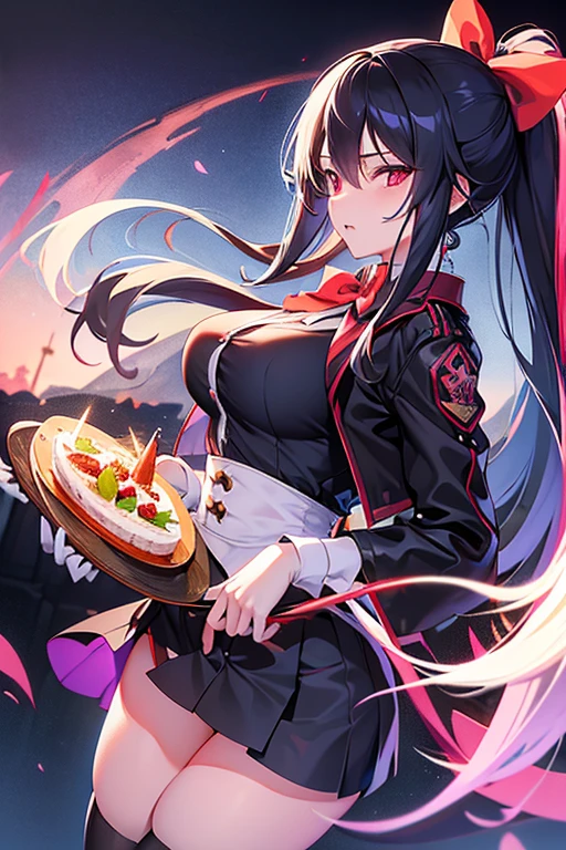 Promotional photos, The place is a coffee shop, 1 girl, 16 year old face, The waitress brought the cake to the table, Redhead with double ponytail, Gentle face, Strawberry pattern gothic lolita half-length maid costume, White-based clothes, a young japanese woman, 1 girl, beautiful detailed eyes, beautiful detailed lips, extremely detailed face, long hair, slim, 25 years old, wearing sunglasses on her head, black jacket, white button-up shirt, purple gloves, shorts, thigh highs, garter belt, detailed clothing, masterpiece, photorealistic, 8K, cinematic lighting, vibrant colors, elegant, fashion portraitAraffe dressed as a snow White with a red bow and a red bow, Beautiful vampire queen, 臉紅 realistic role play, 《Adventure Treasure》Marceline, anime girl role play, 4K HD snow White hair, Beautiful vampire queen, snow White as a d &D Fighter, snow White, anime role play, role play, Vampire Camilla, Has long black hair, on the street,Torn clothes,Tight big breasts and big areolas masterpiece, best quality, high quality, Very detailed CG uniform 8K wallpaper, blossoming landscape, dry place，such as an empty desert, dearest, cunning, mono lake, common tree, 3D digital painting, Award-winning photography, bokeh, Depth of Field, HDR, bloom, Chromatic Aberration, Reality, Very detailed, Popular on artstation, Popular on CGsociety, Wheels within wheels, High Detail, Dramatic, midjourney&#39;s Artwork 1Girl, (dakota:1.0), blue eyes, Pixie Short Hair, blush, Human Resources Bikini (Large Breasts:1.0), (Large areola:1), , (Pure face_v1:0.5) Increase height Clothes got wet