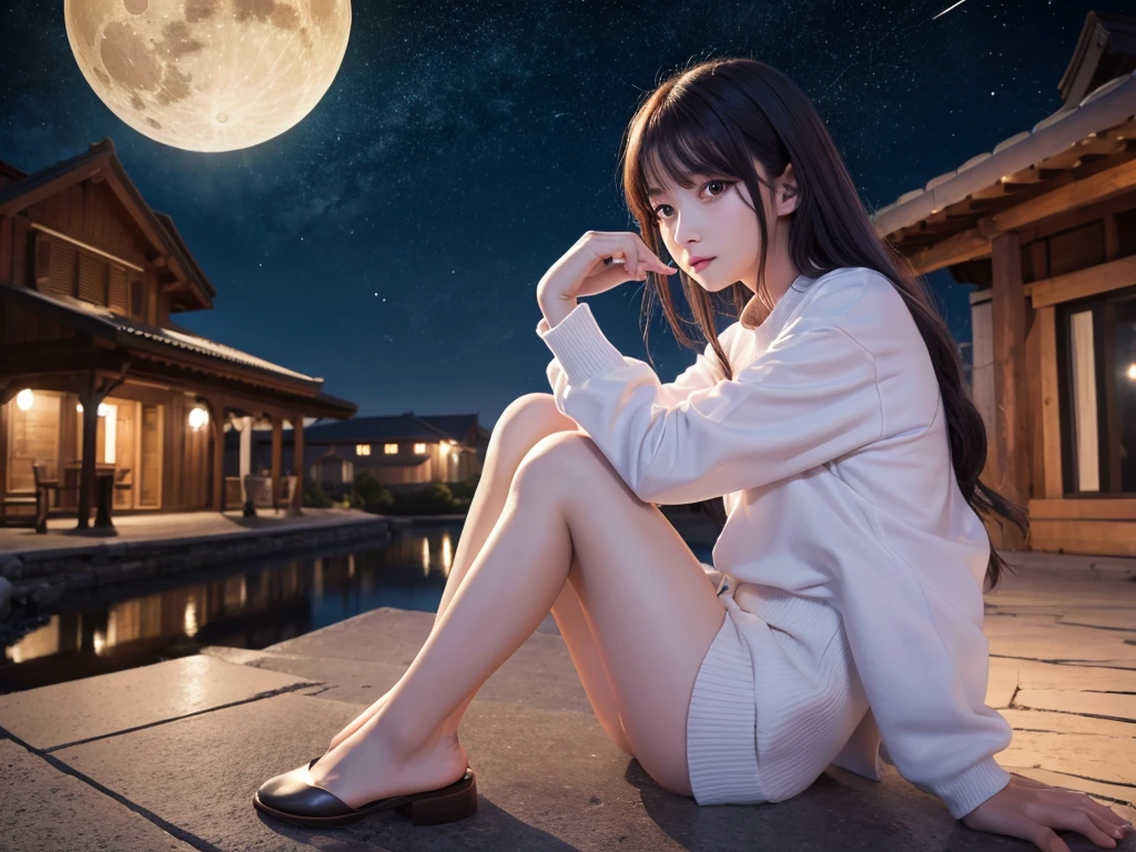 4K,Highest quality,masterpiece,Uzaki Moon