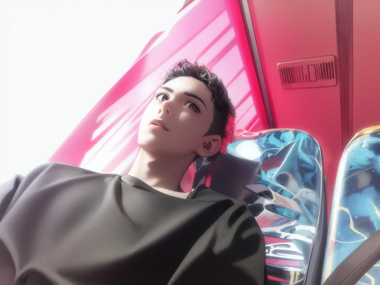 masterpiece, best quality, high quality, 1boy, solo, male focus, looking at viewer, upper body, itsuka_shidou,