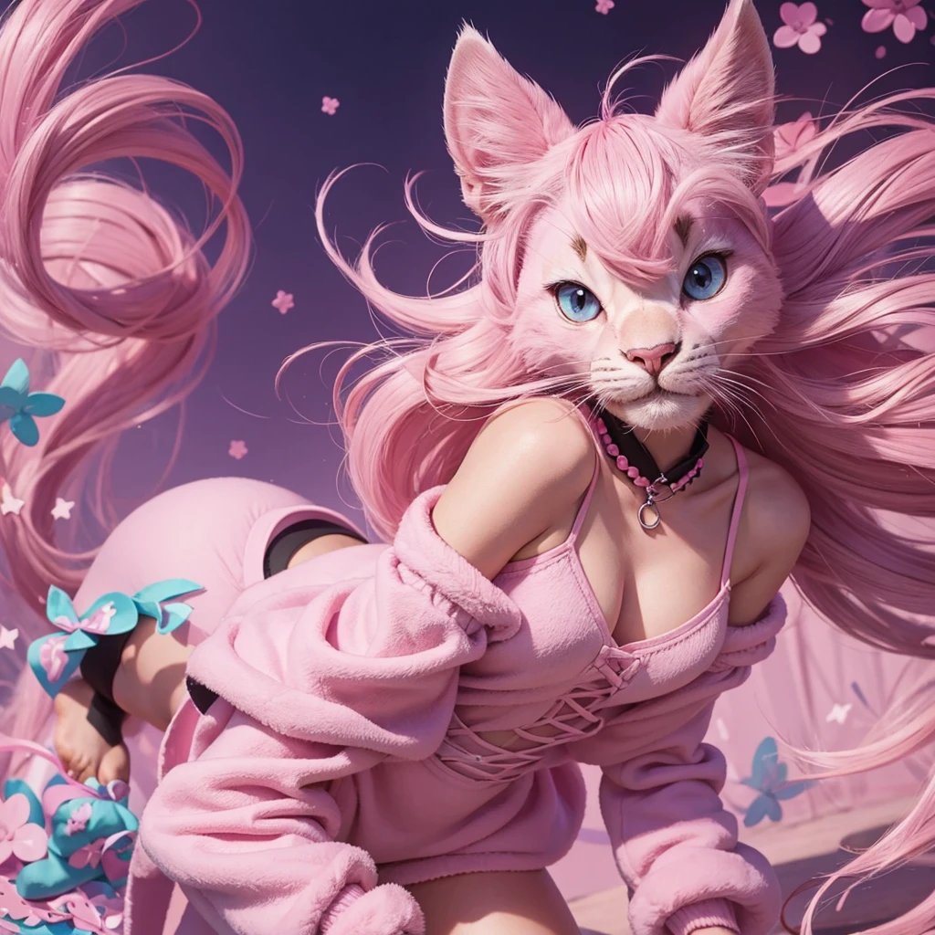 A pink cartoon Panter, pink Panter,