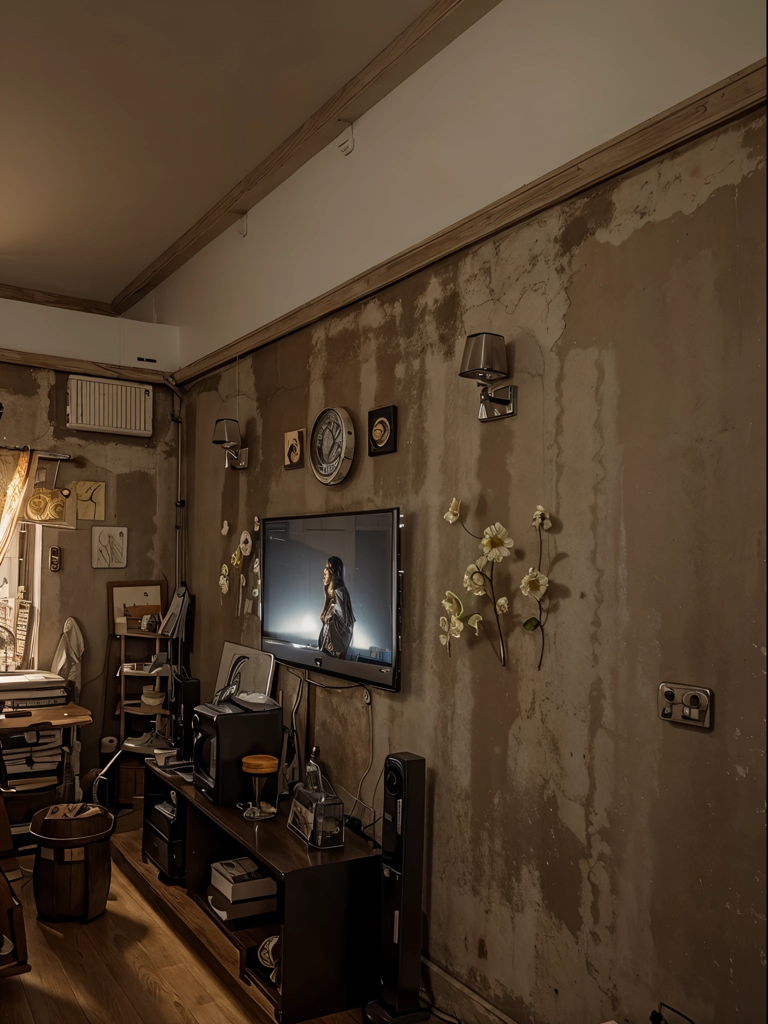Colour of wall for a modern look