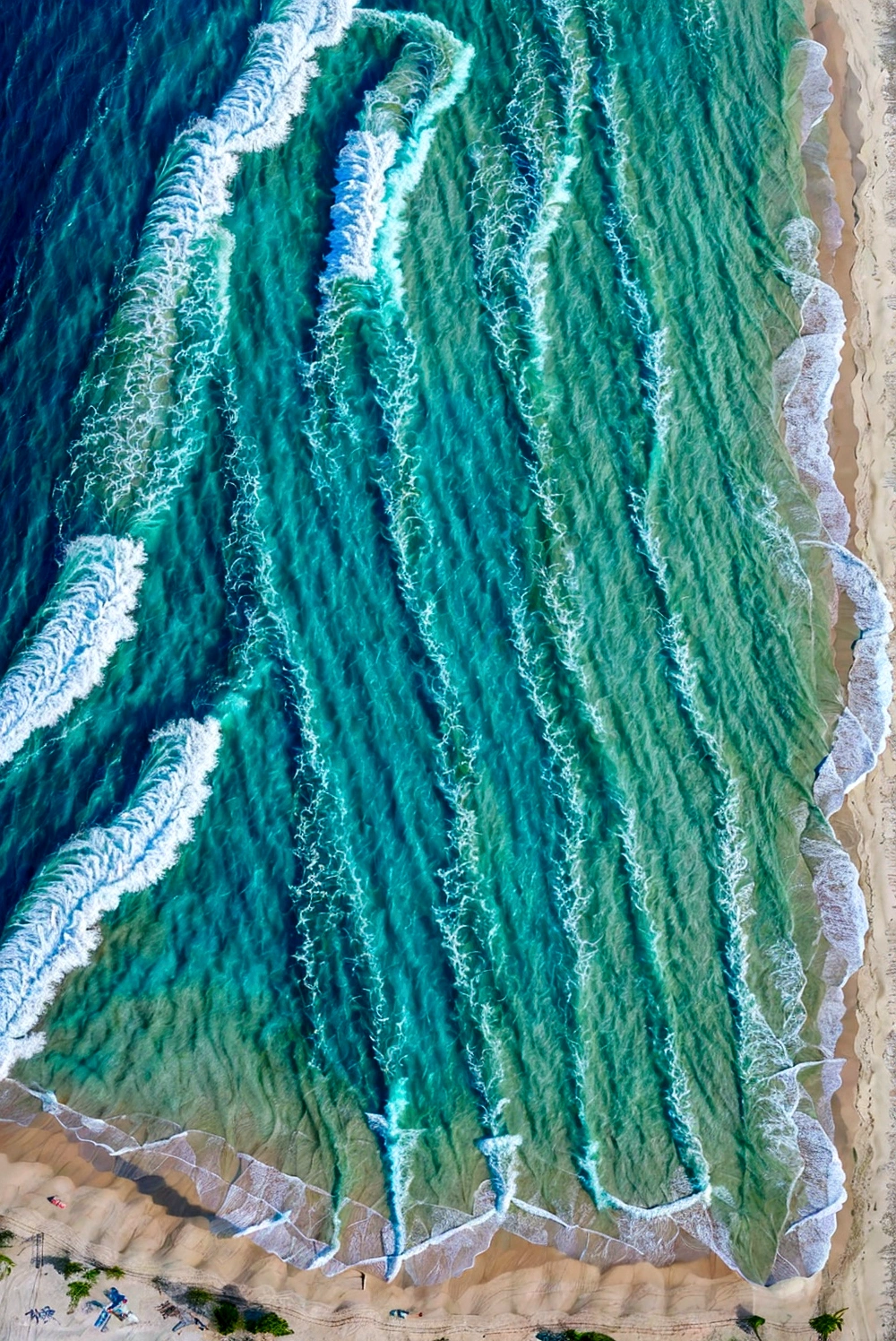 Vision，surf, 站在surf板上, surf摄影, Turquoise Ocean, dream wave aesthetic, turquoise water,旁边有Beach, ((wave, Amazing wallpapers, Stunning visuals, Ocean Tide, wave, wave, Blue water, swim in the sea, clear blue water，surf，Summer style，Beach