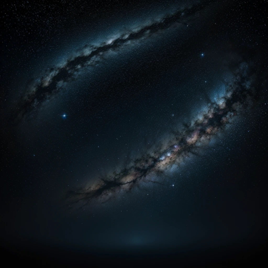 Starry universe with dark background 8k