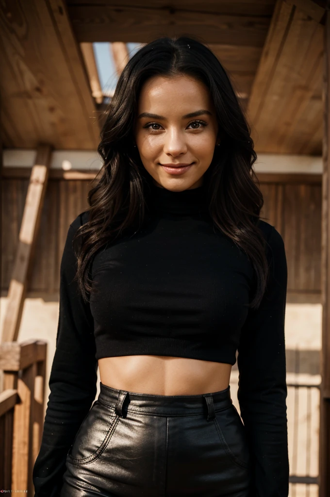 black long sexy, slovak girl, baddy, 29 years old, solid circle eyes, smile, atmosphere perspective, 8k, super detail. ccurate, best qualitty