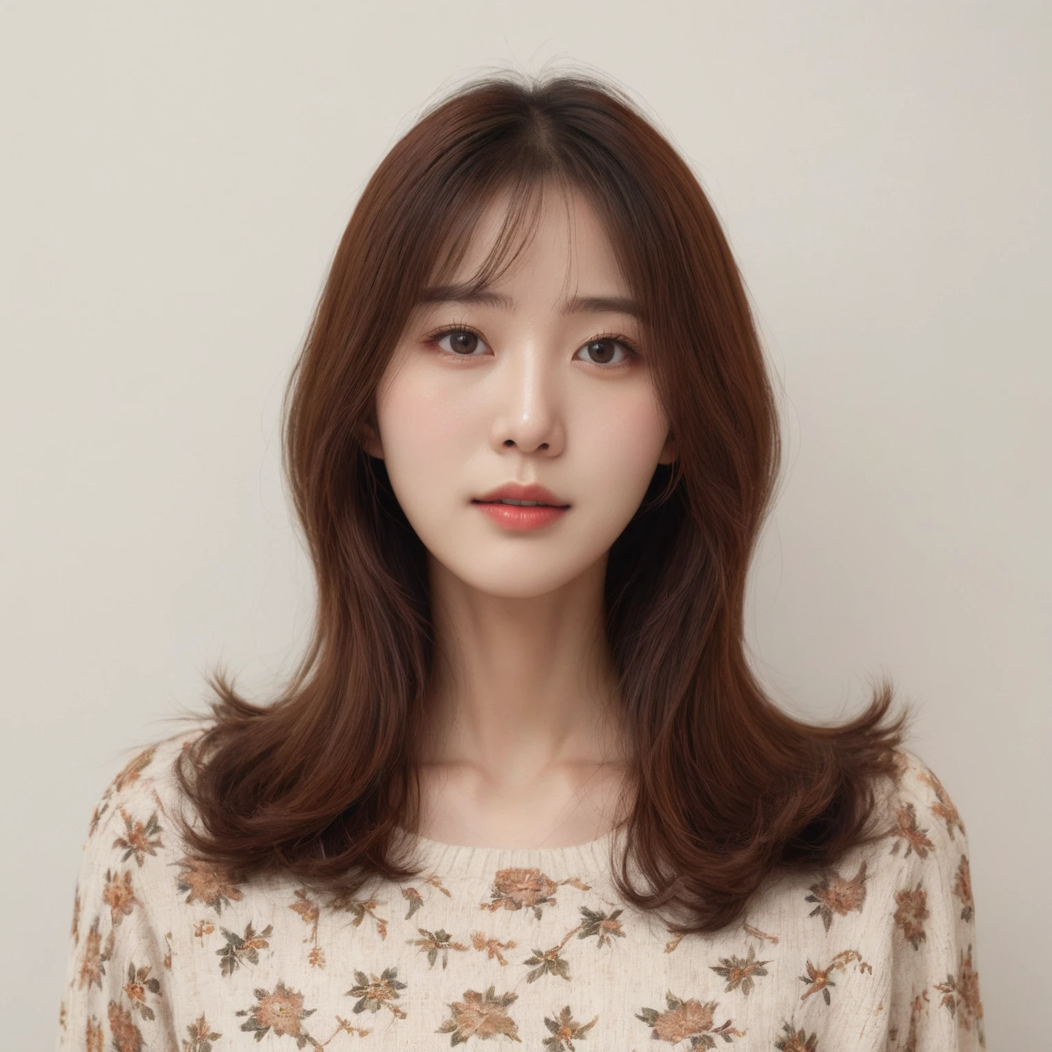 Best Quality, 8k, Masterpiece, (Portrait: 1.3), (photo realistic:1.4), (hyper realistic:1.4), Sharp Focus, looking at viewer, (smoother lighting:1.1), (increase cinematic lighting quality:0.9), realistic lighting, backlighting, light on face, ray trace, (brightening light:1.2), (Increase quality:1.4), sharp detail, (best quality real texture skin:1.4), finely detailed eyes, black_eyes, finely detailed face, 25 year old Korean woman