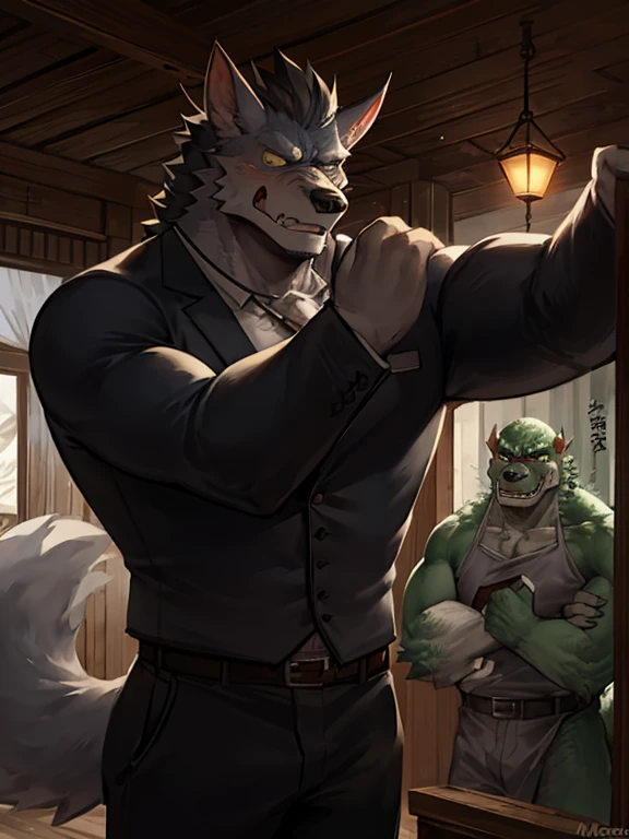 The following is the setting of a male virtual orc character named Mo Lan,He is a killer,Also a couple who forgot about the dust,Belongs to the werewolf race:
Name:Molan Race:Werewolf Age:32 years old height:185cm Weight:80kg Appearance Features:Mo Lan has dark grey wolf hair,Eyes are sharp gold,Flashing the light of hunter。His ears are pointy,The tail is long and powerful,The overall feeling is cold and mysterious.。His clothing is usually black and dark grey.,With some silver metal decoration,Looks professional and dangerous。
Personality and characteristics:Mo Lan is a calm、A determined and resourceful werewolf killer。He takes his work very seriously,Possess high professionalism and self-discipline。Despite being ruthless in carrying out his mission,But in daily life,He is a thoughtful、Emotionally sensitive person。He is loyal and reliable to his friends and lovers,But few people can really enter his inner world。
background story:Mo Lan was born into a mysterious werewolf family,He received strict training since childhood.,Became an excellent killer。His family has a hidden secret in the orc society.,And Mo Lan became the sharp blade of the family.,Performing various dangerous missions。Despite his unknown past,But Mo Lan always maintains his principles and bottom line,Never kill innocents。
Profession:Mo Lan is a professional killer,He accepts various high-risk missions.,Whether it is assassination、Protection or intelligence gathering?,He can do it well.。His actions were swift and precise.,Always complete the task in the shortest time and get out safely。Mo Lan has a certain reputation in the orc society,But his true identity and abilities are little known.。
Attitude to life:墨岚的Attitude to life是低调而谨慎的。他深知自己的Profession充满危险,Therefore, during non-working hours,He tries to keep a low profile,Avoid drawing unwanted attention。Despite this,He still maintains his love for life and hope for the future,He believes that everyone has the right to choose their own lifestyle.。
Wang Chen and Mo Lan's is complex and profound。Wang Chen's gentleness and understanding provide Mo Lan with a safe haven,Mo Lan used his power and protection to provide Wang Chen with a sense of security.。Theirs is full of challenges and adventures.,But it is also full of affection and。
The setting of Mo Lan combines the mystery and power worship of werewolves in the furry culture.,It also shows his professionalism as a killer and his affection as a lover.。Through the character of Mo Lan,We can see that the culture of the furry circle has a strong emphasis on individuality.、Strength and respect and appreciation。