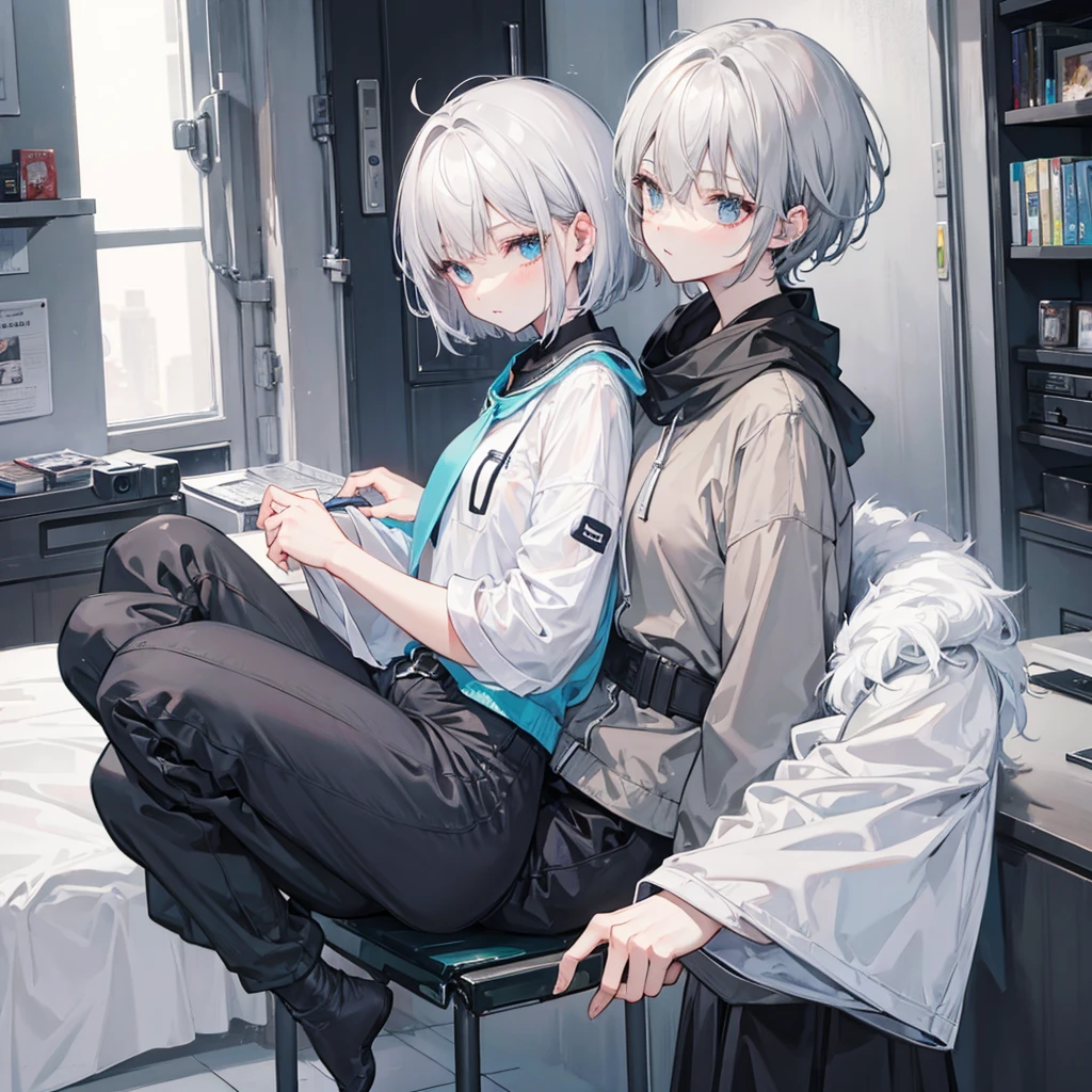 Gray Hair short