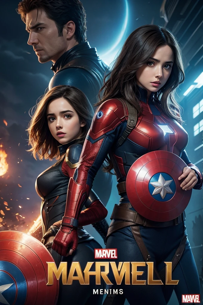 Cover of the Marvel movie with Ana de Armas