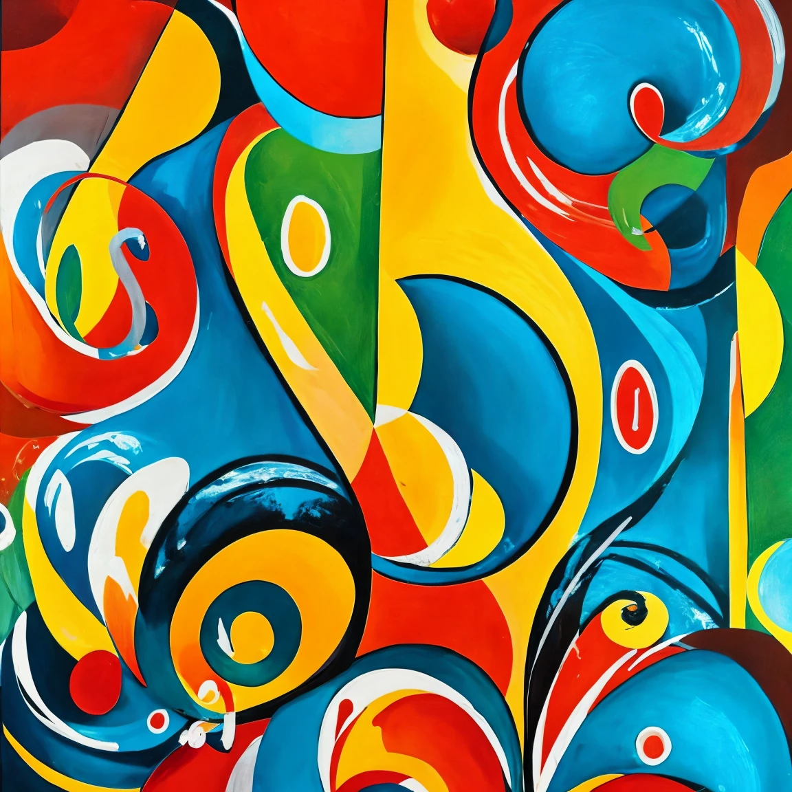 (modern expressionism artist:1.3), versatile 3 cool colors art design, ideal for stickers, t-shirts, posters, thick wide brush strokes