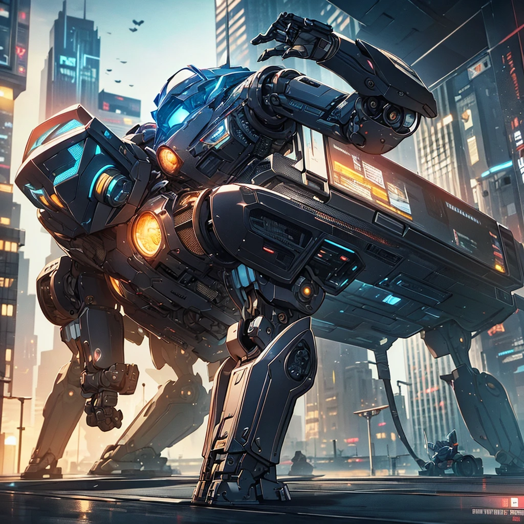 A cute kitten made of metal, robot, cyberpunk style, ((intricate details)), hdr, ((intricate details, super detailed)), cinematic footage, vignette  