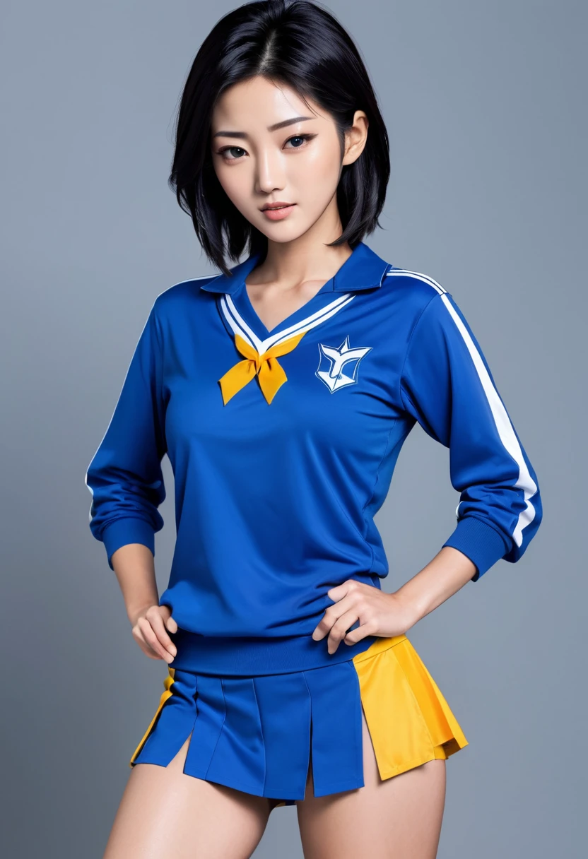 Sailor Mercury　Mizuno Ami　uniform　high school student　Very delicate and beautiful　School　sexy