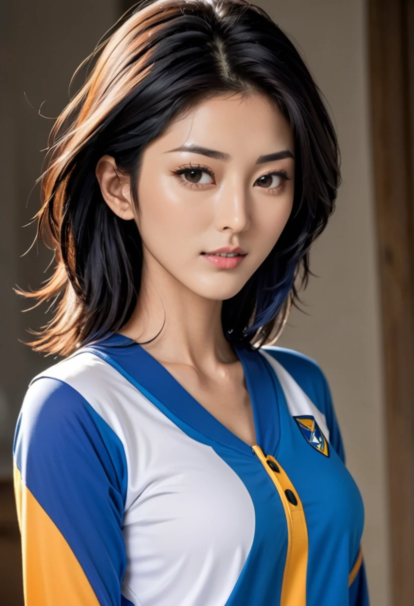 Sailor Mercury　Mizuno Ami　uniform　high school student　Very delicate and beautiful　School　sexy