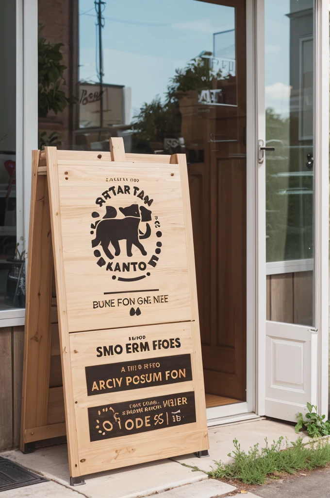 Logo for pet shop with name. FARO Pet food - Natural Food