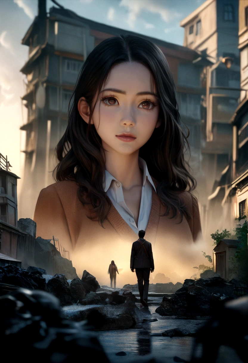 (((realistic photography))),, portrait, (afraid face:1.3),, beautiful girl, looking at viewer, , (school uniform:1.2), shirt buttoned and trousers, , (busty cleavage:1),, in the japan street, (environment details:1.3),, (RAW Photo, cg unity, photography, ultra realistic details, sharp focus, detailed skin,4k, high-res, masterpiece, best quality, realistic, vibrant:1.2),, (8k,4k, UHD, high resolution, professional, cinematic, movie, dramatic),, (anamorphic depth of field blur background), detailed background,