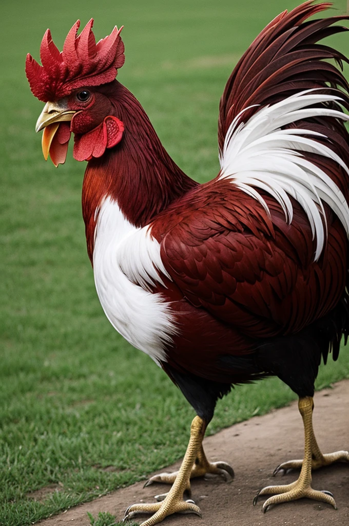 Image of a fine L-shaped rooster with the word Luferman , that generates sighs 