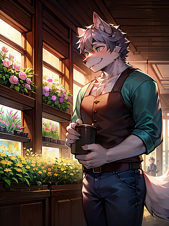 Of course。The following is the setting of a male virtual orc character named Wangchen,at the same time也是一名狼人,Profession是花店老板和赏金猎人:
Name:Forgotten Race:Werewolf Age:27 years old height:180cm Weight:75kg Appearance Features:Wang Chen has silver-grey wolf hair,The eyes are a deep blue,Shining with wisdom and gentleness。His ears are pointy,The tail is long and fluffy,The overall feeling is both mysterious and friendly.。His clothing style tends to be casual,Often wears loose shirts and jeans,Add some plant pattern elements,To reflect his identity as a flower shop owner。
Personality and characteristics:Wangchen is a gentle and caring werewolf,He is passionate about both work and life.。As a flower shop owner,He loves gardening,Good at cultivating various flowers,Provide customers with beautiful flowers and warm service。at the same time,Wang Chen is also a bounty hunter,He has a keen intuition and calm judgment.,Able to solve various problems quickly。In the middle of Mo Lan,Wang Chen is the one who gives support and comfort,He used his gentleness and wisdom to help Mo Lan balance work and life。
Profession:Wang Chen's daytime identity is a flower shop owner,He runs a vibrant flower shop.,Provide customers with a variety of beautiful flowers and plants。He manages it with care,Let the flower shop become a place full of love and hope。night,Wang Chen is a bounty hunter,He accepts various tasks,Tracking and solving goals,But always stick to your principles,Do not harm innocent people。
Attitude to life:Wangchen loves life,He believes that every job has its unique value and meaning.。He takes his work seriously and responsibly,Be passionate about life,Treat loyalty。Wang Chen and Mo Lan together,Together we created a life full of love and adventure。,Wang Chen's gentleness and attentiveness form a sharp contrast with Mo Lan's calmness and decisiveness.,But theirs became stronger because of it.。Wang Chen's dual identity as a flower shop owner and bounty hunter,Adding more color and adventure to their lives。Through the character Wang Chen,We can see that the culture of the furry circle has a strong emphasis on individuality.、Wisdom and respect and appreciation。