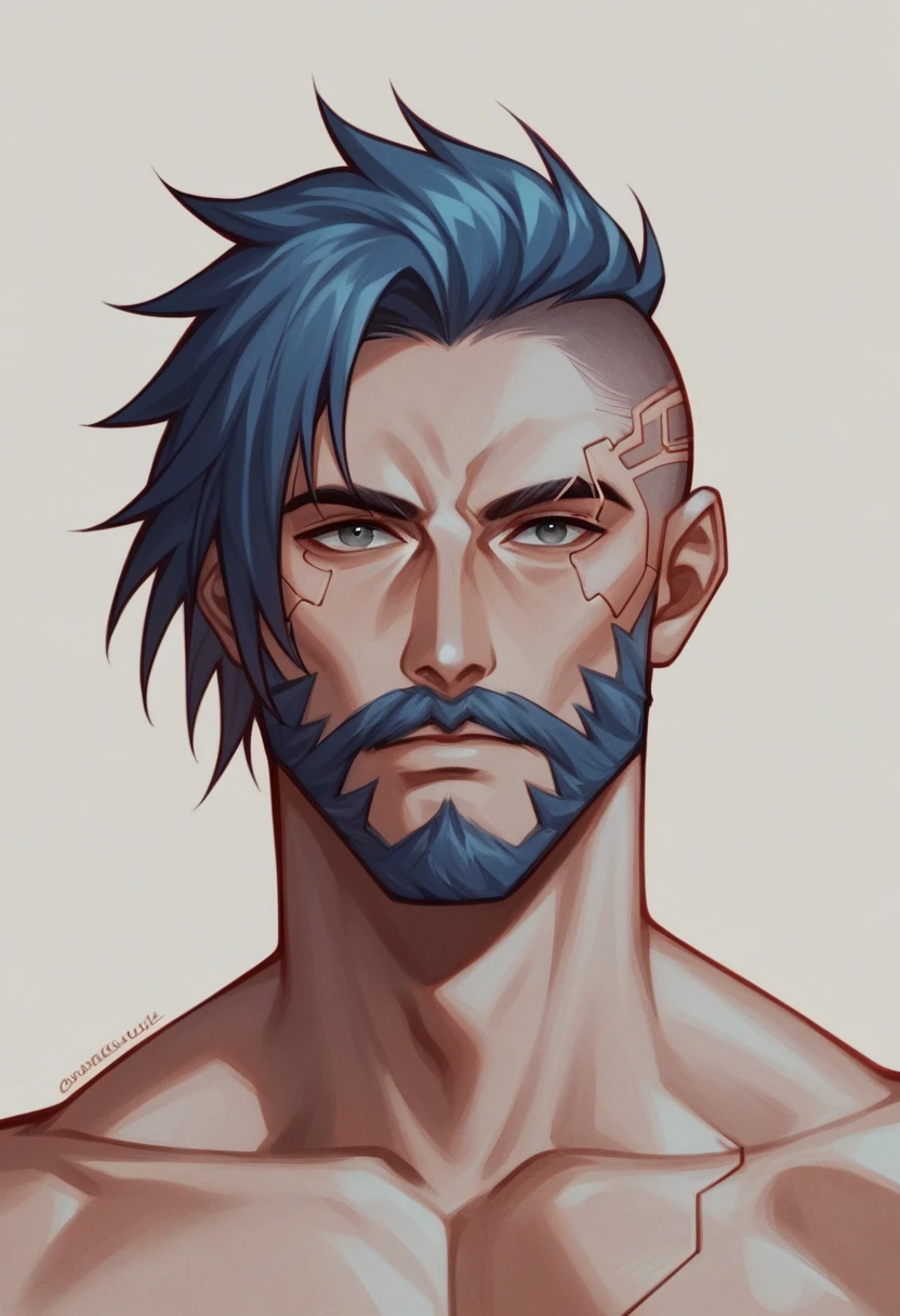 fantadsk2,1 chico, masculine, male_infocar, digital art by Oh!, looking_in_viewer, close up, Increíbleminte detallado, portrait, digital illustrinion, procreine, winercolor, arte the fan, foggy cineminic, cyberpunk, Skyrim, Final Fantasy XIV, art by artgerm, Oh!, fantadsk2