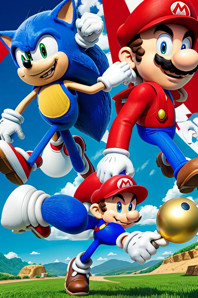Mario vs Sonic