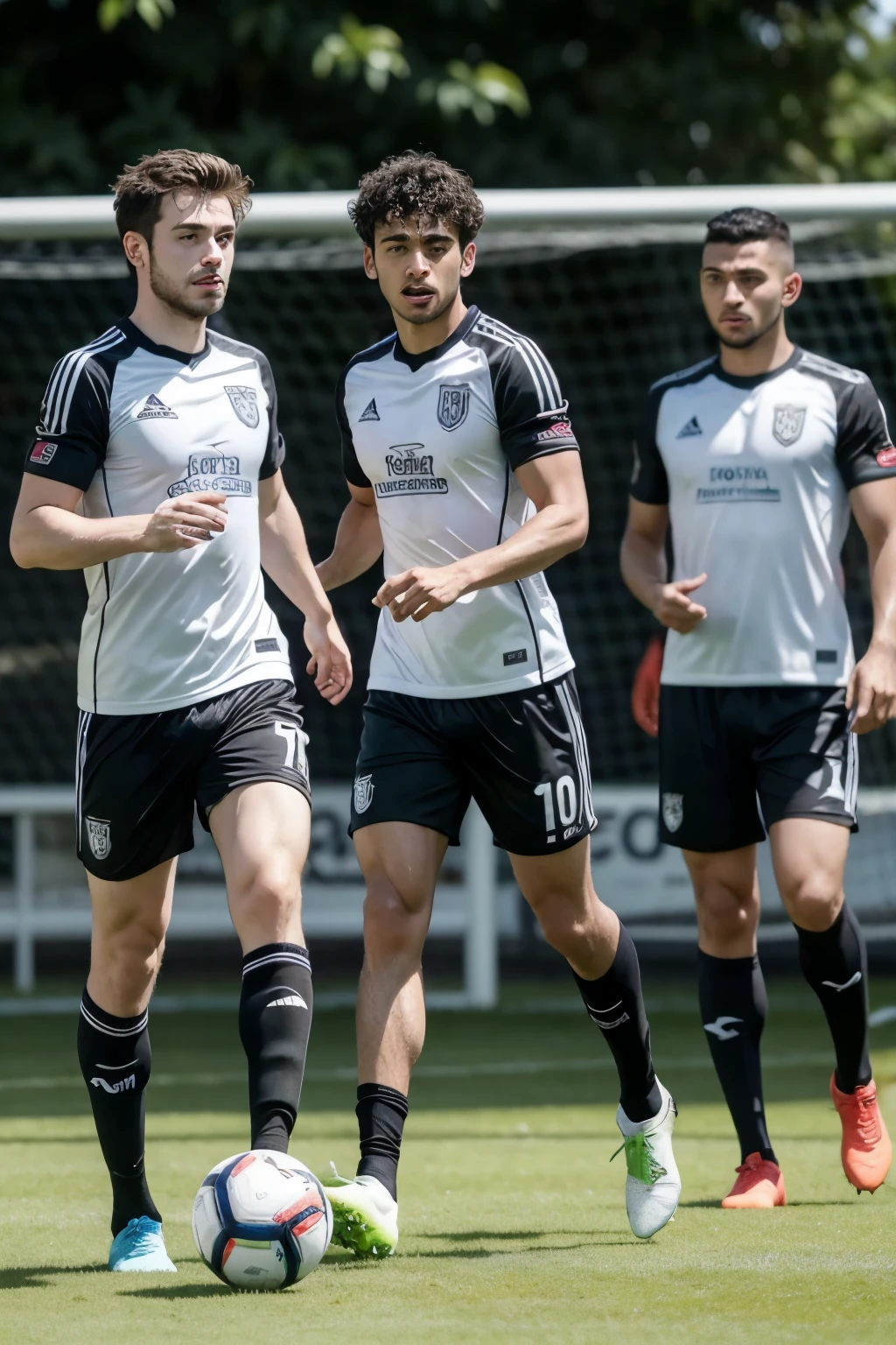Elenco do Grimsby Town Football Club treinando no ct do clube