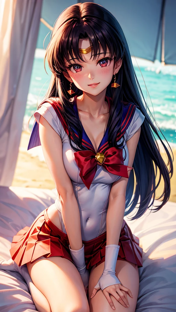 Sailor Mars having sex with a man、Highest quality