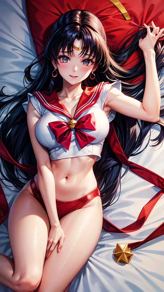 Sailor Mars having sex with a man、Highest quality