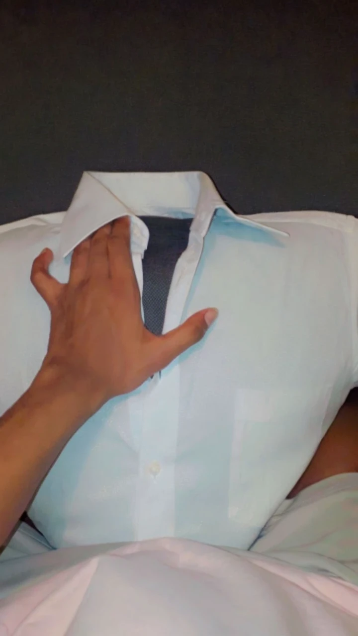 Make his face upon his shirt and chest too like hot guy