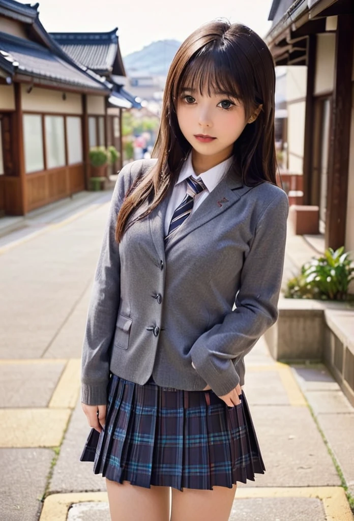 、Big Breasts、mini skirt