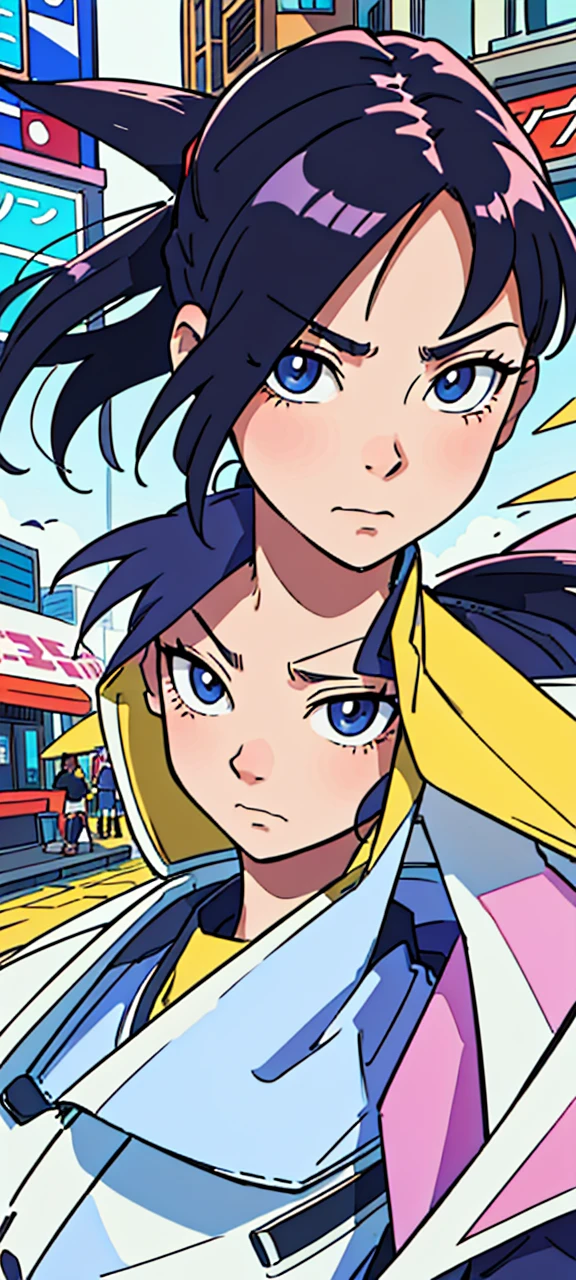 (best-quality:0.8),
(best-quality:0.8), perfect anime illustration, extreme closeup portrait of a pretty woman walking through the city