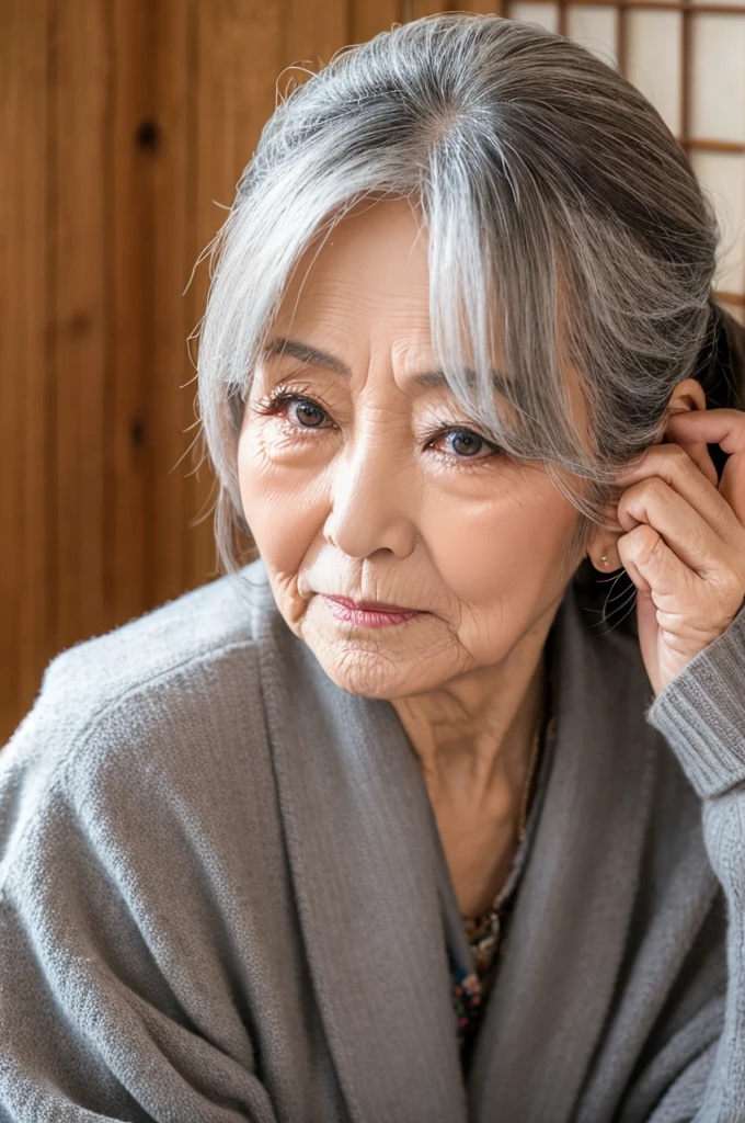 heavy makeup old woman Japanese マンコ