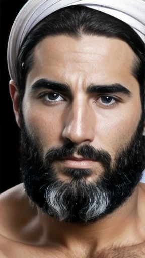 judaean  men focus on face.